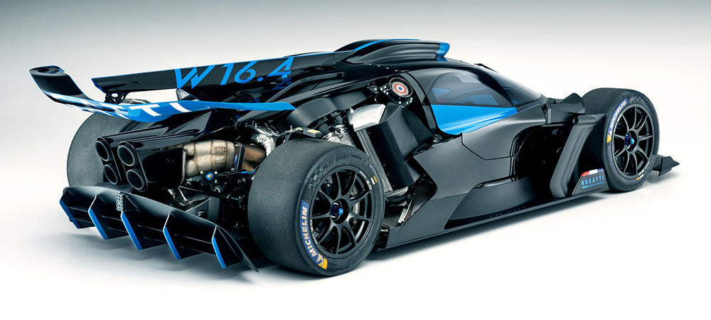Bugatti Bolide 3D-Printed Components