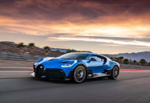 US West Coast Bugatti Divo Deliveries Stop at The Thermal Club in Palm Desert