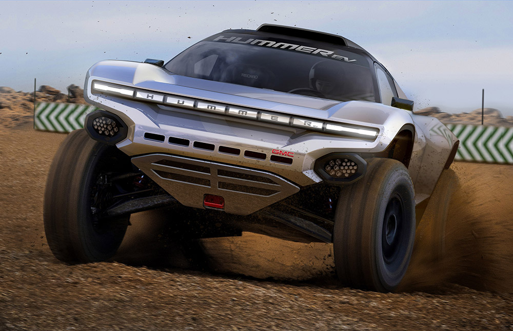 GMC HUMMER EV Teams Up for Off-Road Extreme E Racing Series