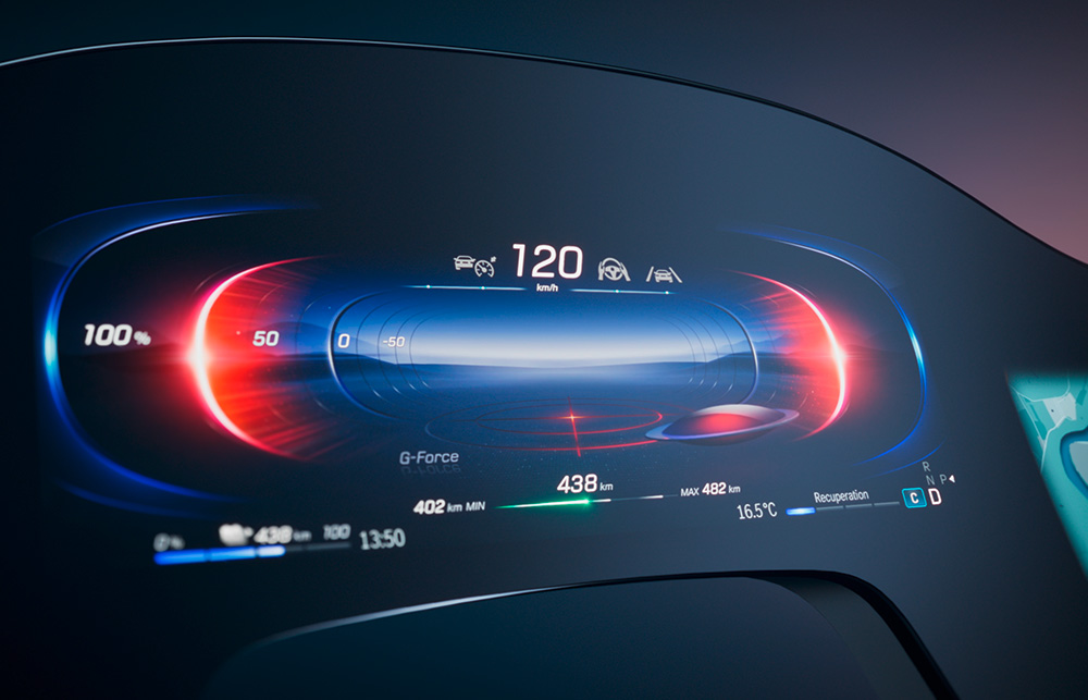 MBUX Mercedes-Benz User Experience Hyperscreen