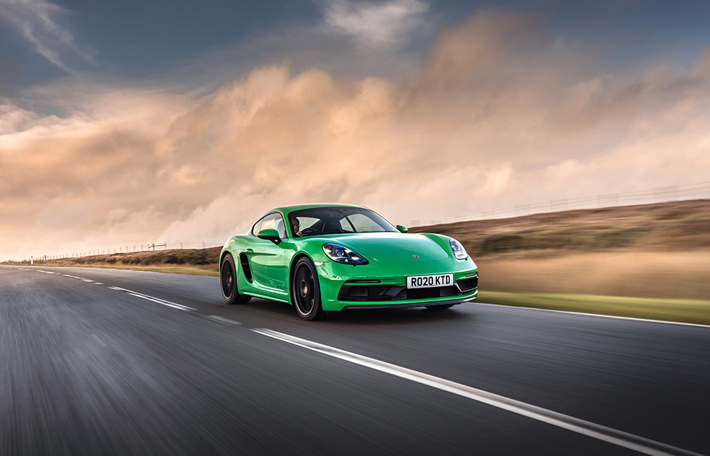 porsche-718-cayman-snake-pass-england-10 Porsche 718 Cayman on the Snake Pass in England