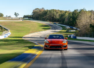 2021 Porsche Panamera Turbo S sets production sedan record at Road Atlanta