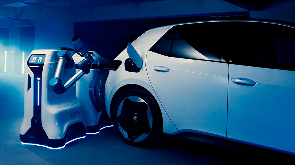 Volkswagen Mobile Charging Robot