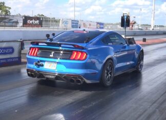 Tuned Shelby GT500 CX1100 Completes a 9.251s 1/4 Mile!