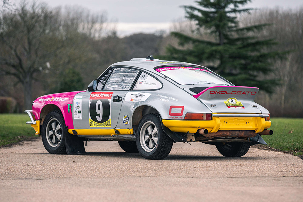 Tuthill 1975 Porsche 911 Carrera MFI Safari Rally Car Silverstone Auctions