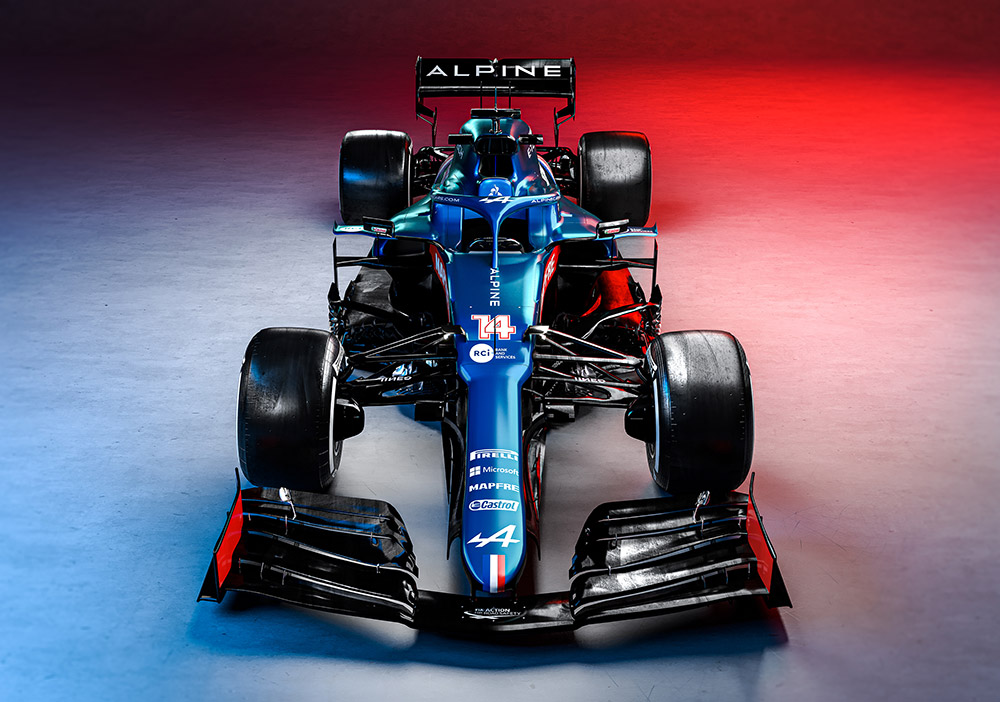 Alpine F1 Team 2021 Formula 1 Car