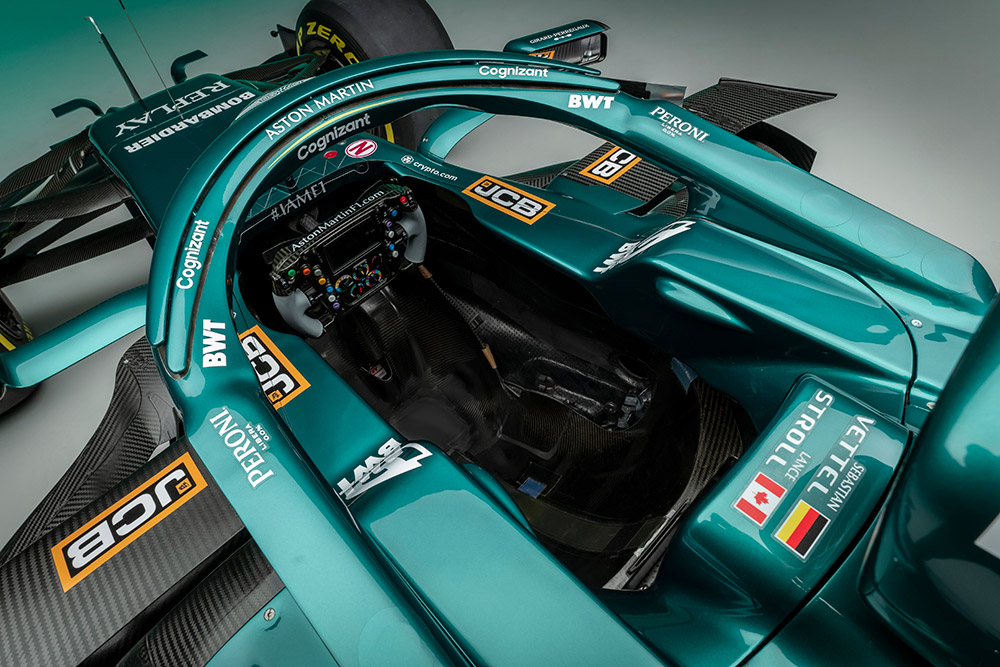 Aston Martin Cognizant F1 Team AMR21 Car