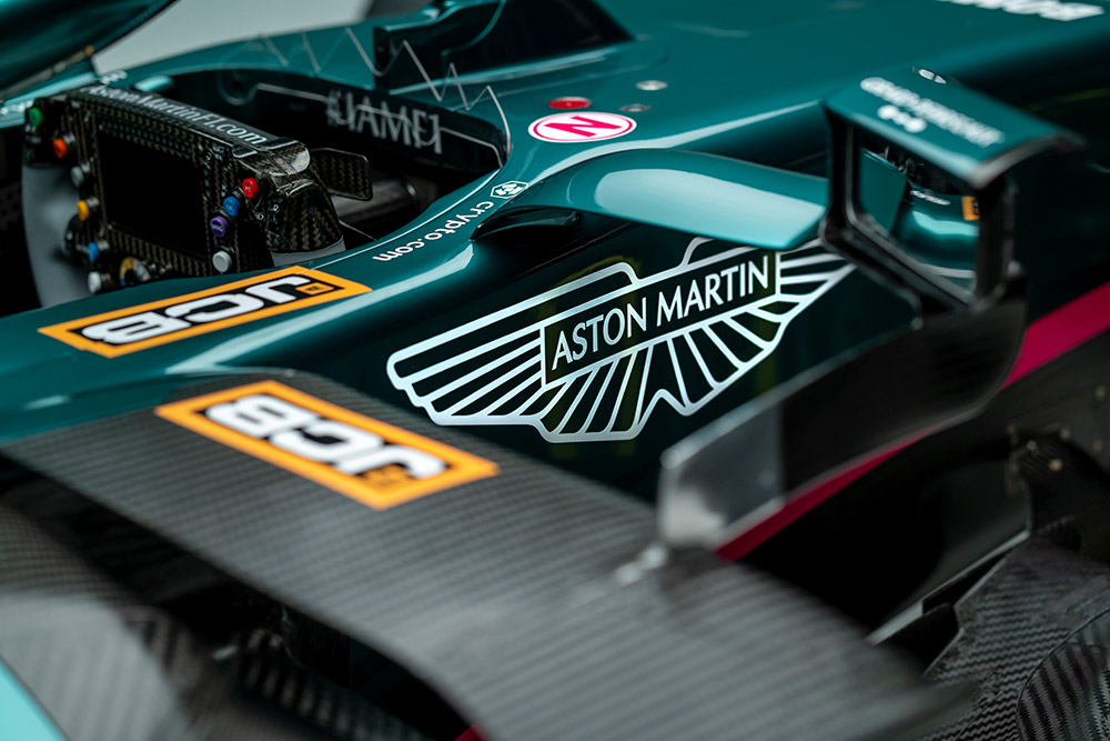 Aston Martin Cognizant F1 Team AMR21 Car