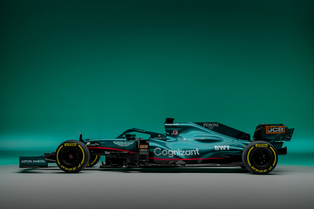 Aston Martin Cognizant F1 Team AMR21 Car
