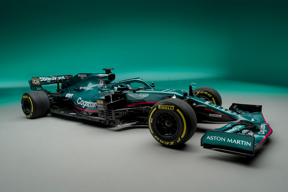 Aston Martin Cognizant F1 Team AMR21 Car