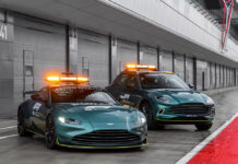 Aston Martin DBX and Vantage Official Formula 1 Safety Car