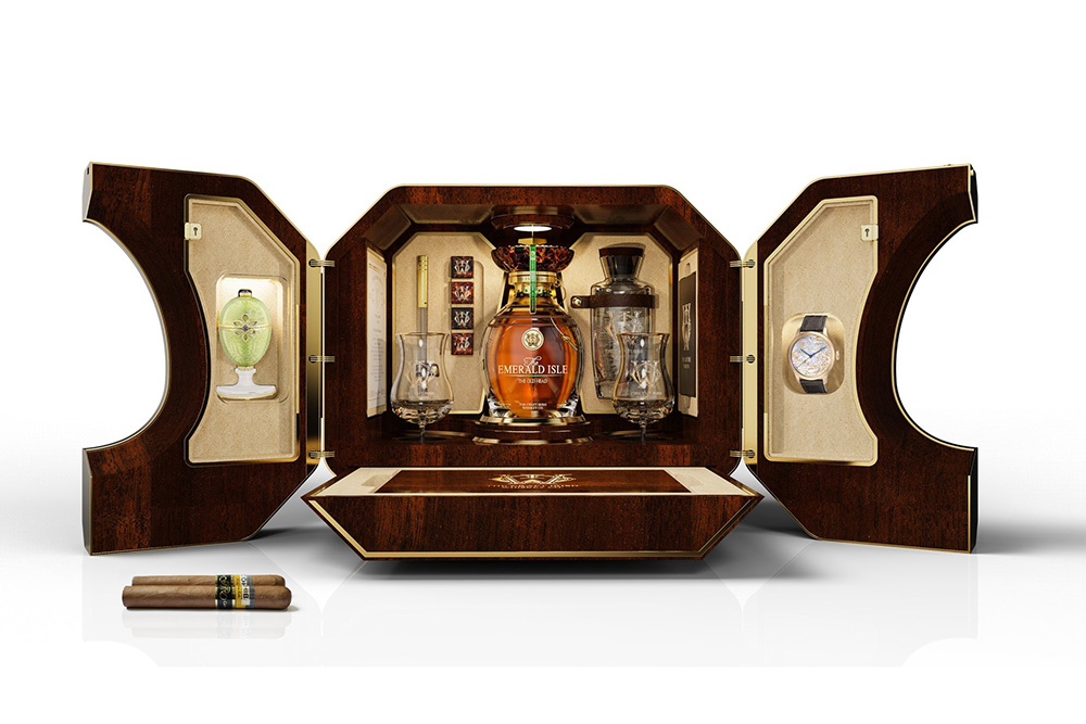 ‘The Emerald Isle’ by The Craft Irish Whiskey Co. & Fabarge Most Expensive Whiskey Record