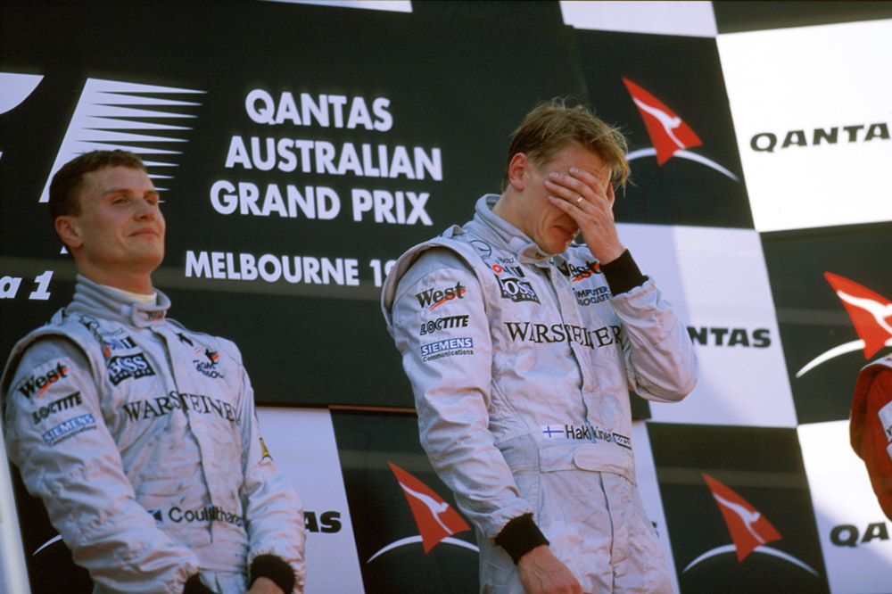 David Coulthard Mercedes-Benz History