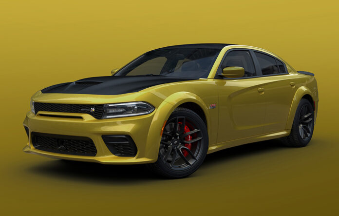 2021 Dodge Charger Scat Pack Widebody in Gold Rush
