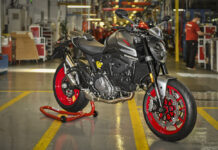 Ducati Monster Production Begins