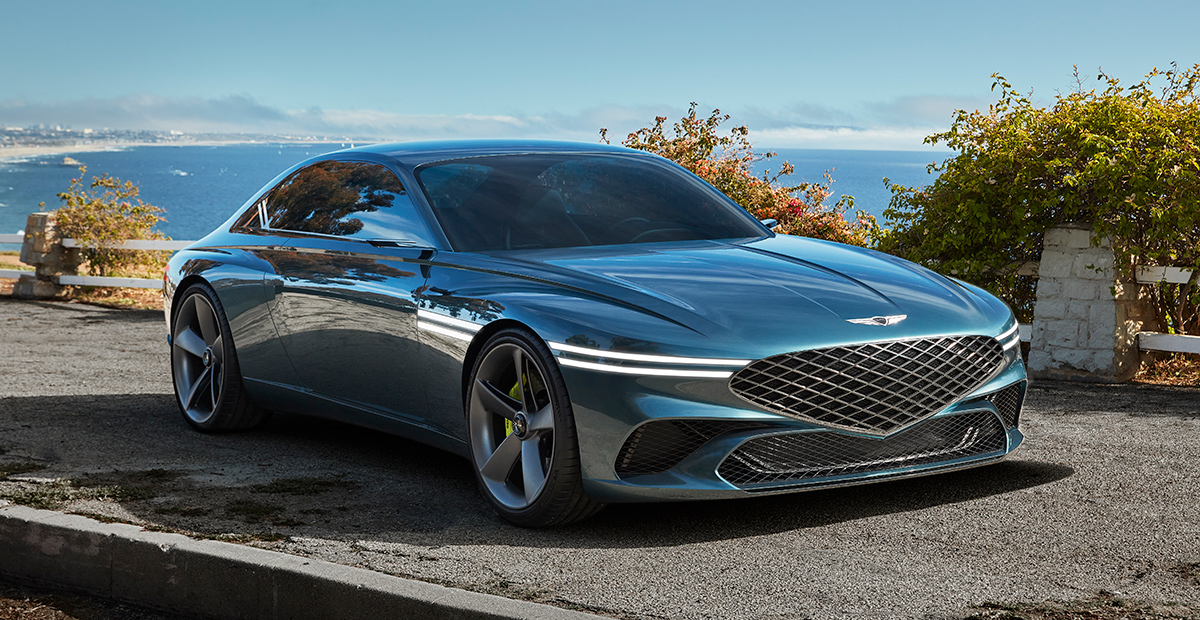 Genesis X Concept is an EVBased HighPerformance GT Coupe Concept Car
