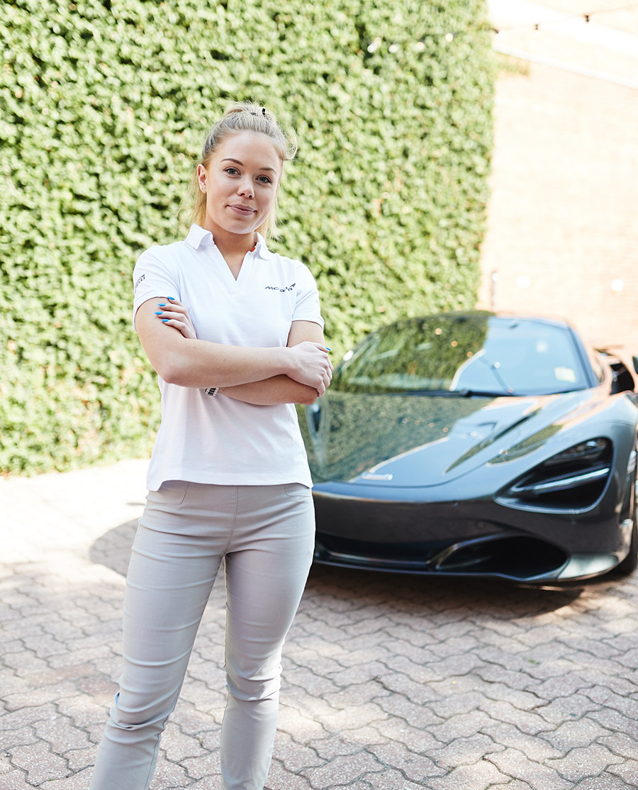 McLaren McLaren scientist Ella Podmore crowned Young Woman Engineer of the Year
