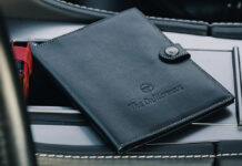 The Outlierman Leather Car Document Holder