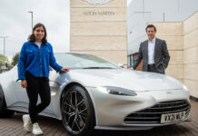 Aston Martin Cheltenham Hands Jamie Chadwick Keys to New Vantage