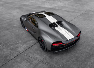 Bugatti unveils the Chiron Sport Les Légendes du Ciel in Saudi Arabia