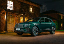 Green Bespoke Bentley Bentayga Hybrid