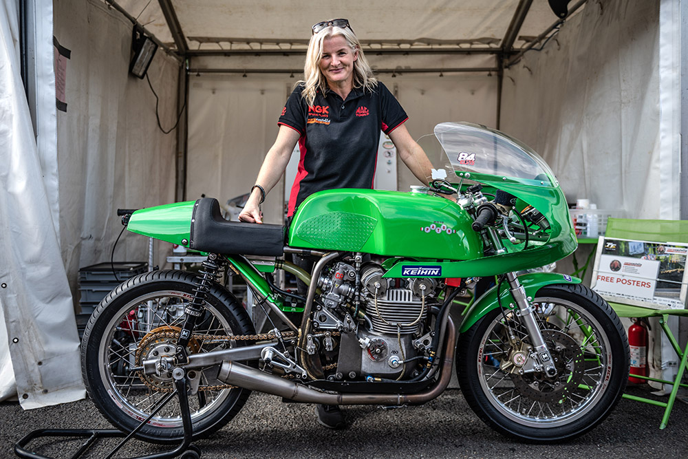 Hagerty partners with Isle of Man TT hero Maria Costello MBE
