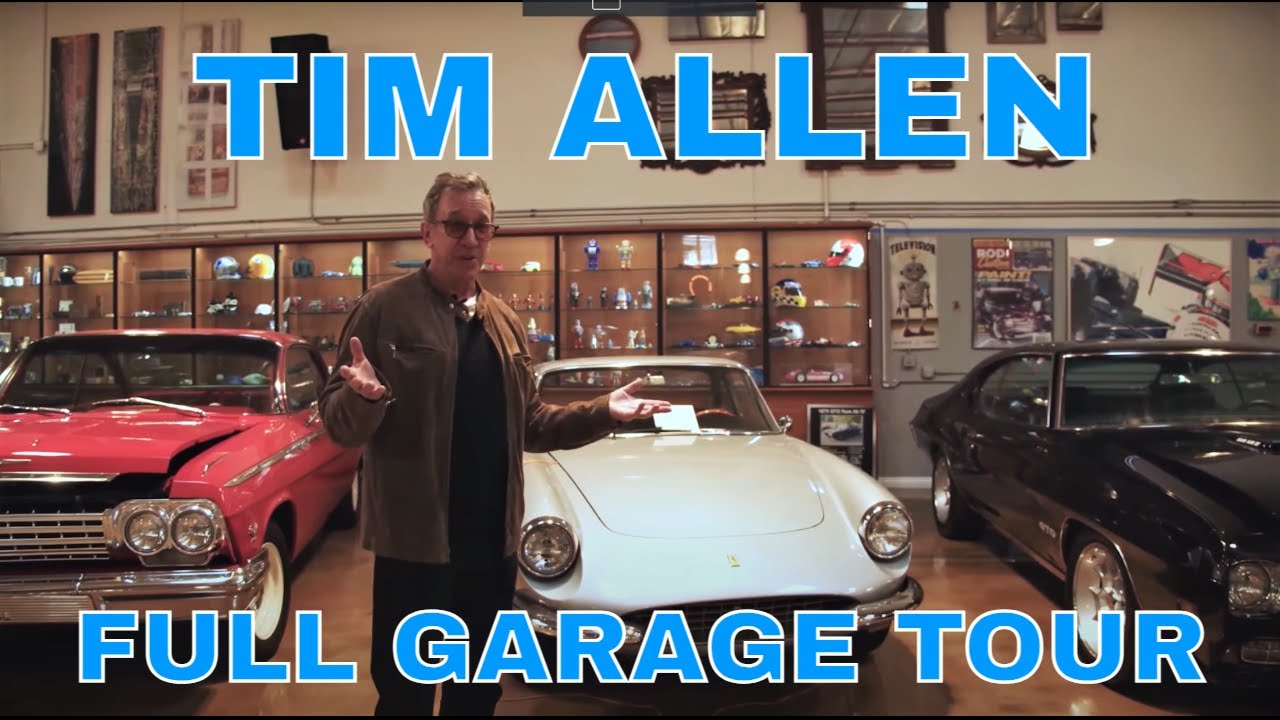 Tim Allen's Entire Car Collection Celebrity Garage Tour PT. 1