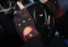 The Outlierman Powerslide Fingerless Driving Gloves