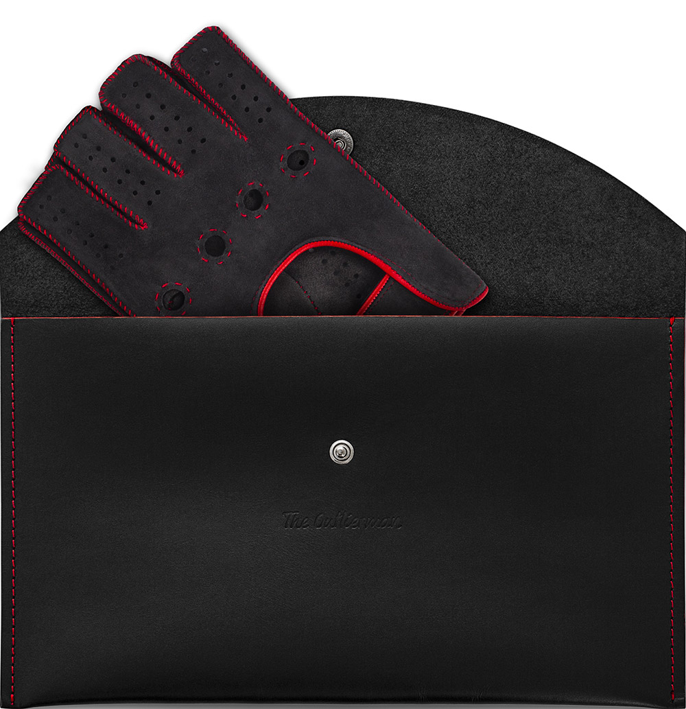 The Outlierman Powerslide Fingerless Driving Gloves