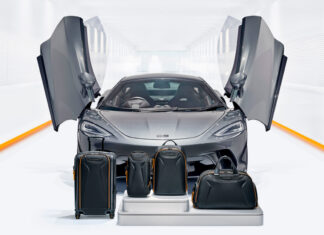 TUMI unveils premium capsule luggage and travel collection inspired by McLaren