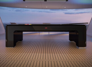 Bugatti Carbon Fiber Pool Table