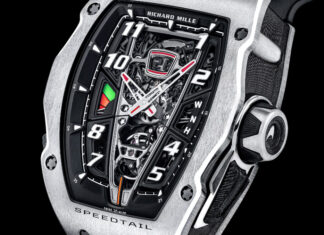 McLaren and Richard Mille unveil RM 40-01 Speedtail timepiece