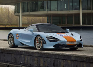 McLaren 720S Gulf Livery