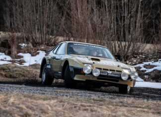 Walter Röhrl and the Restored 924 Carrera GTS Rally