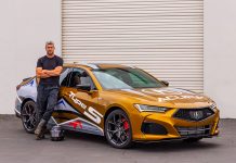 2021 Acura TLX Type S Pace Car Driven By Ant Anstead