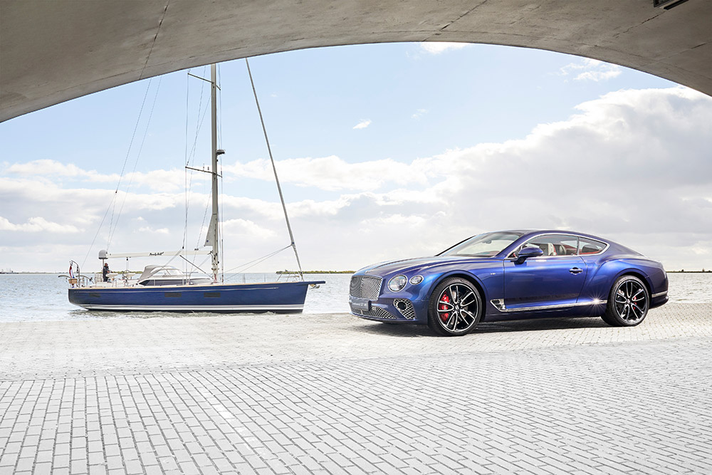 Bentley Continental GT Inspired Contest Yacht