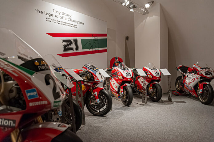 Ducati Museum Troy Bayliss Exhibit
