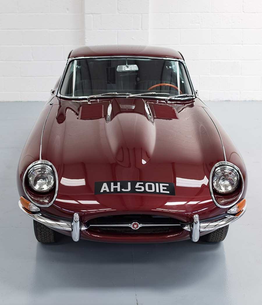 Electric 1967 Jaguar E-type Series 1¼ Coupe converted by Electrogenic