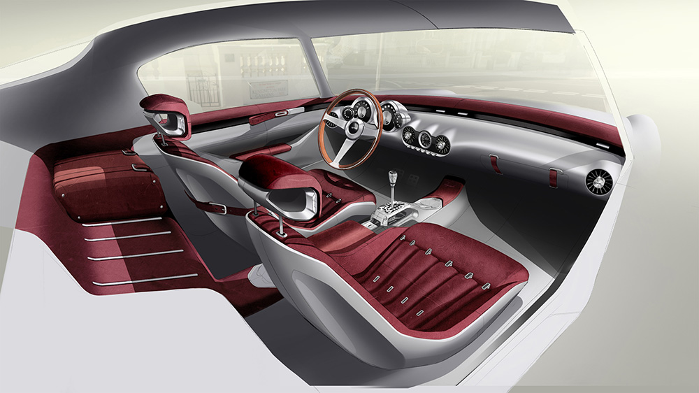 GTO Engineering all-new Squalo interior first design drawings