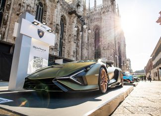 Lamborghini at the Milan Monza Motor Show