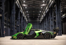 Lamborghini Essenza SCV12 FIA Homologated Carbon Fiber Chassis
