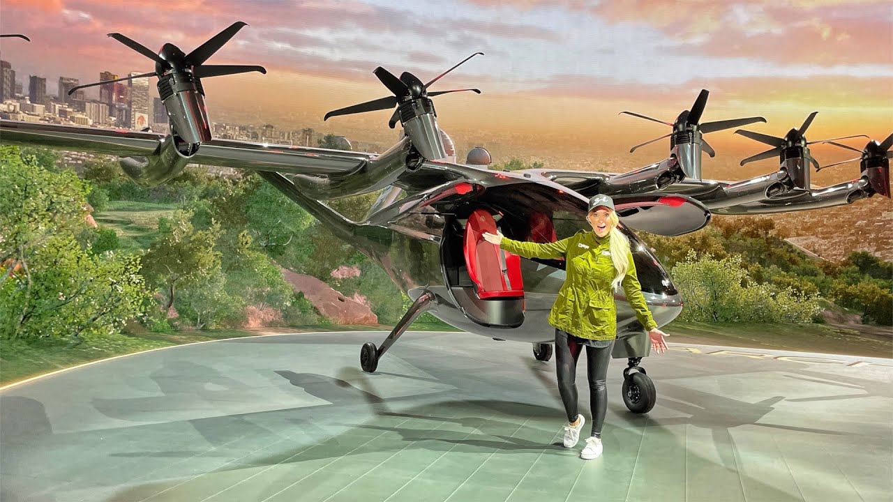 Supercar Blondie Previews the Electric Plane Of The Future