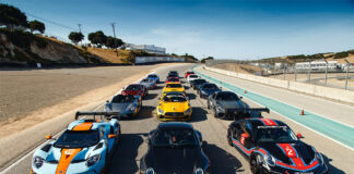 McLaren GT4 Laguna Seca Trackday