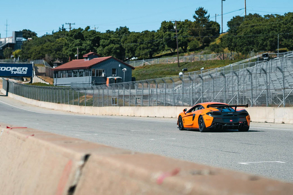 McLaren GT4 Laguna Seca Trackday