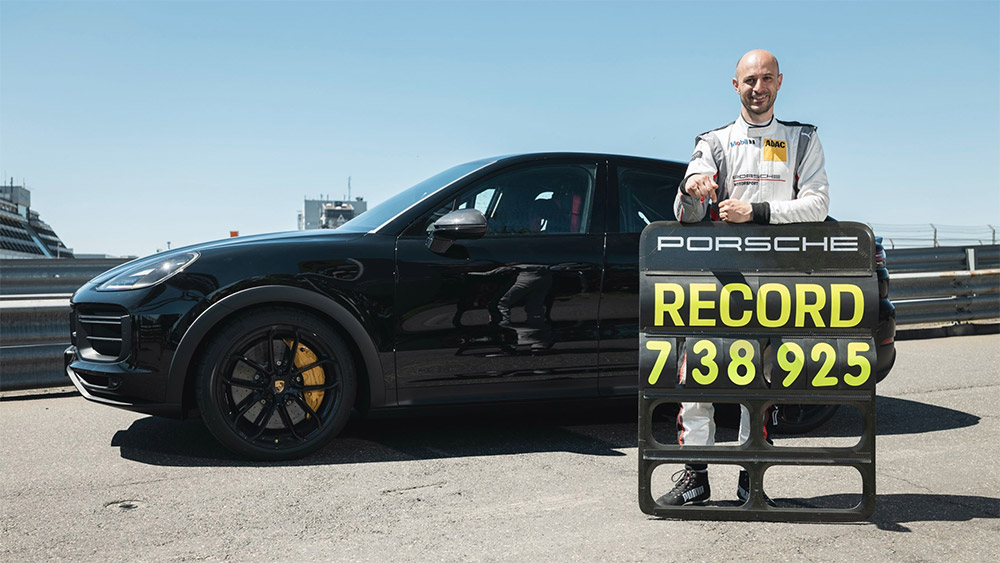 Performance Porsche Cayenne Nürburgring Nordschleife Record