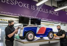 Rolls-Royce SRH electric car created for St Richard's Hospital, Chichester