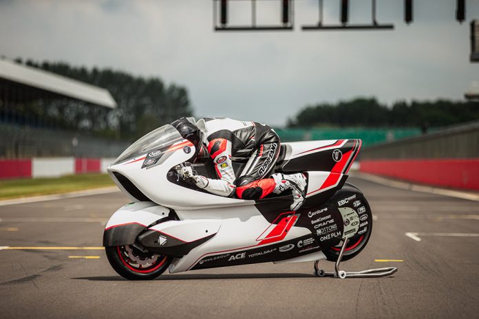 White Motorcycle Concepts Targets World Electric Land Speed Record