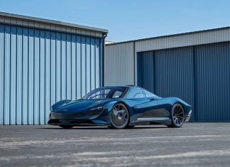 2020 McLaren Speedtail offered at RM Sotheby's Monterey Auction