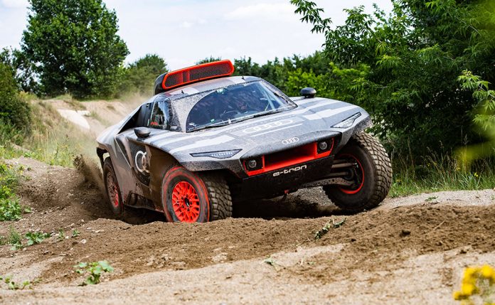 Audi RS Q e-tron Electric Dakar Rally Racer