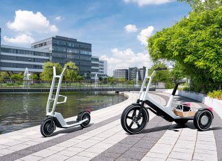 BMW e-scooter and Cargo Bike Concept